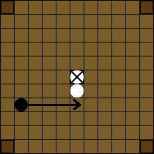 tafl piece not captured