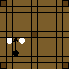 tafl piece not captured